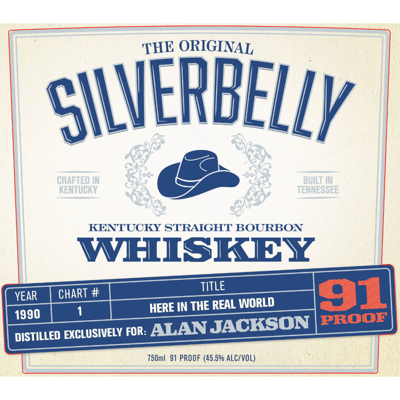 Silverbelly Bourbon By Alan Jackson - Here In The Real World Year 1990 - Goro&