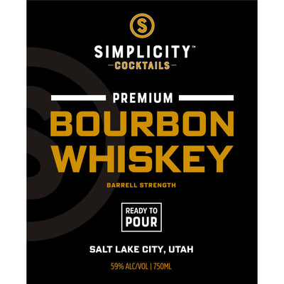 Simplicity Cocktails Premium Bourbon Whiskey - Goro's Liquor