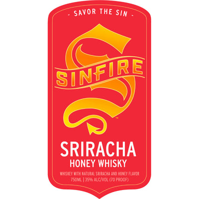 Sinfire Sriracha Honey Whisky - Goro's Liquor