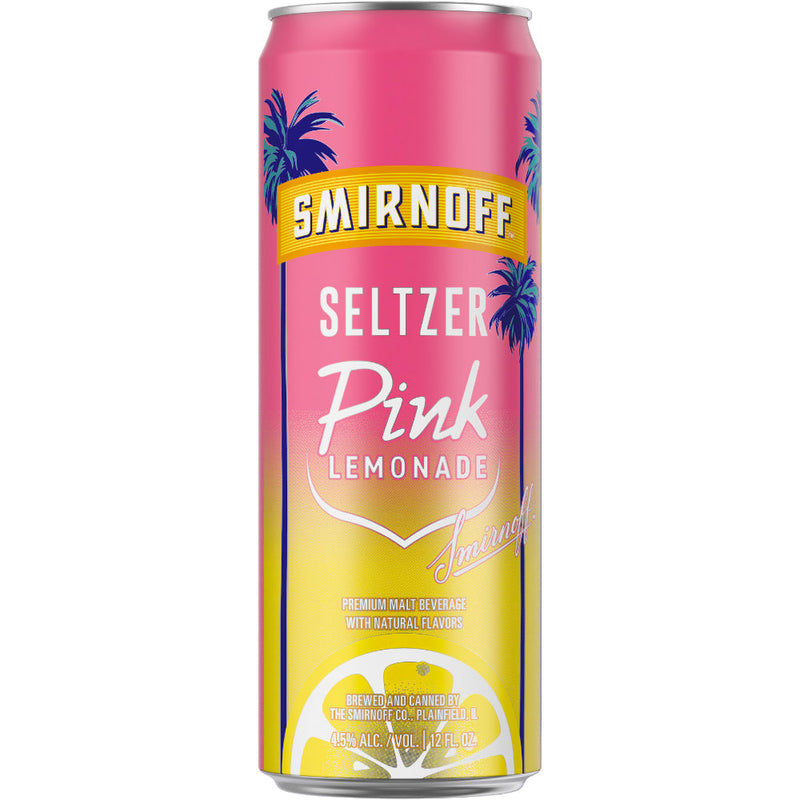 Smirnoff Pink Lemonade Hard Seltzer - Goro&