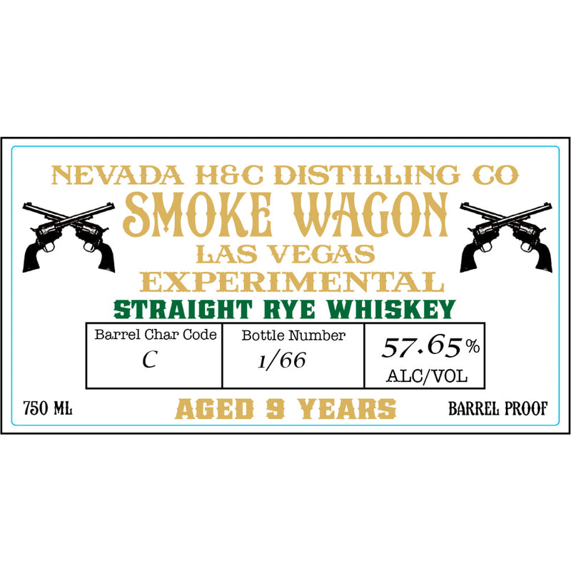 Smoke Wagon 9 Year Old Experimental Straight Rye - Goro&