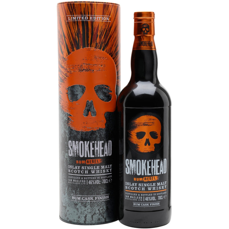 Smokehead Rum Rebel Islay Single Malt Scotch - Goro&