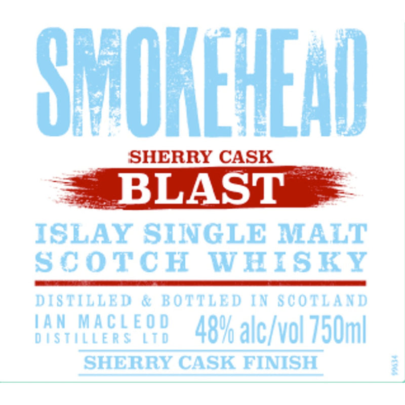 Smokehead Sherry Cask Blast Single Malt Scotch - Goro&