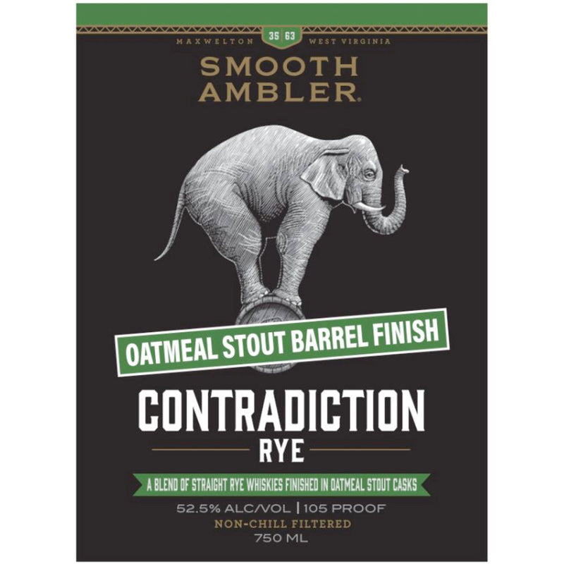 Smooth Ambler Contradiction Rye Oatmeal Stout Barrel Finish - Goro&