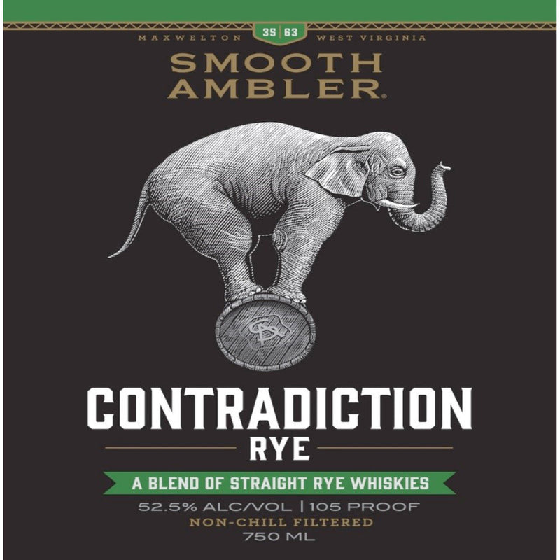 Smooth Ambler Contradiction Rye Whiskey - Goro&