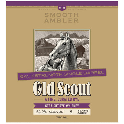 Smooth Ambler Old Scout Cask Strength Single Barrel Rye - Goro's Liquor