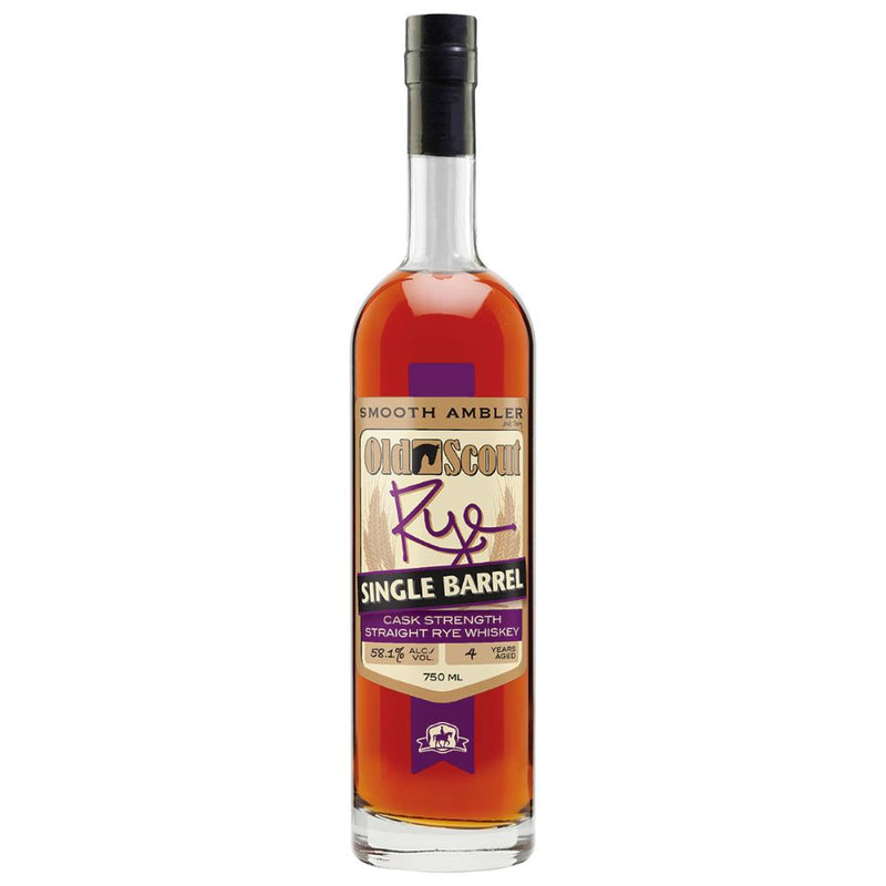 Smooth Ambler Old Scout Single Barrel Cask Strength Rye - Goro&