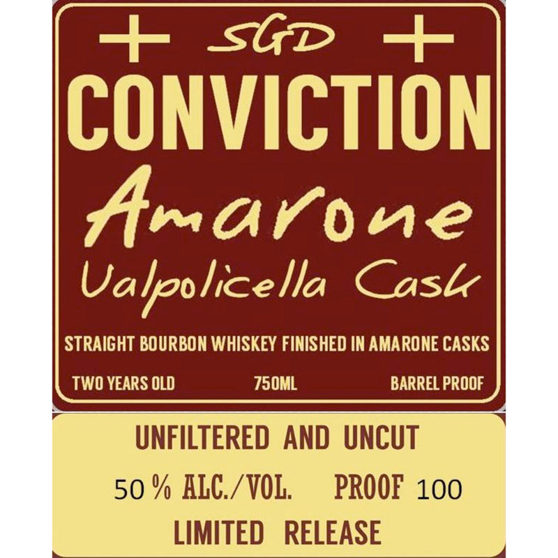 Southern Grace Conviction Amarone Valpolicella Cask Finished Bourbon - Goro&