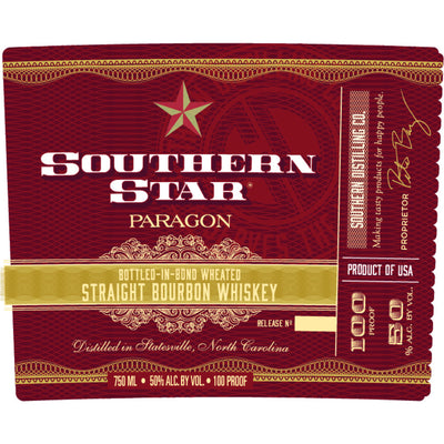 Southern Star Paragon Bottled in Bond Wheated Bourbon - Goro's Liquor