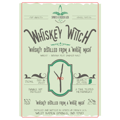 Spirits of French Lick Whiskey Witch - Goro's Liquor