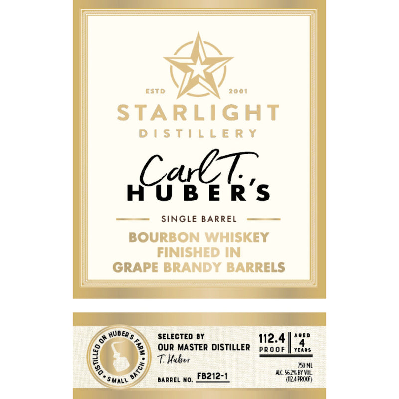 Starlight Bourbon Finished in Grape Brandy Barrels - Goro&