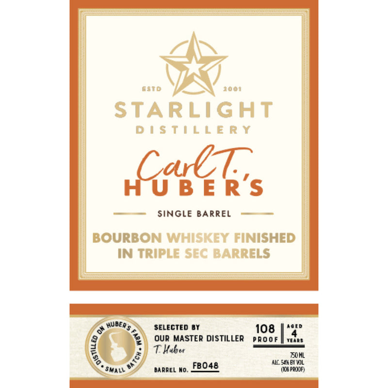 Starlight Bourbon Finished in Triple Sec Barrels - Goro&