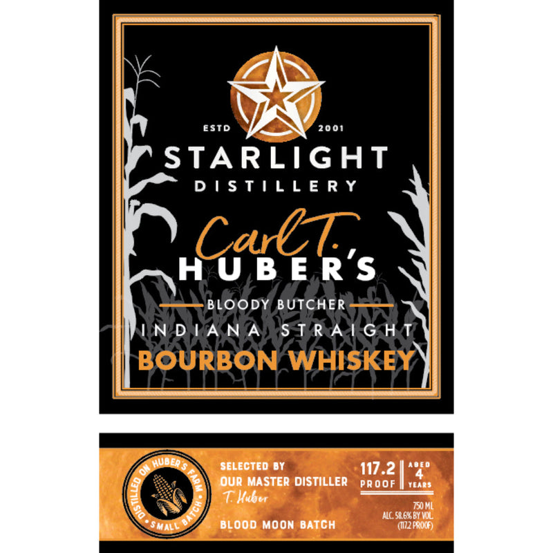 Starlight Carl T. Huber’s Bloody Butcher Bourbon - Goro&