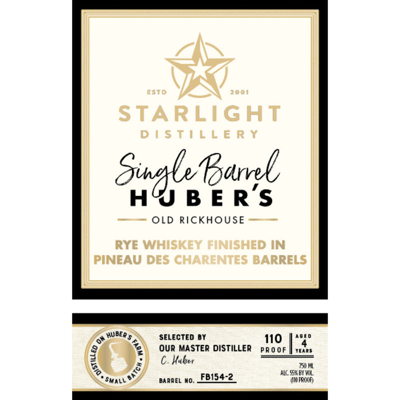 Starlight Rye Finished in Pineau des Charentes Barrels - Goro&