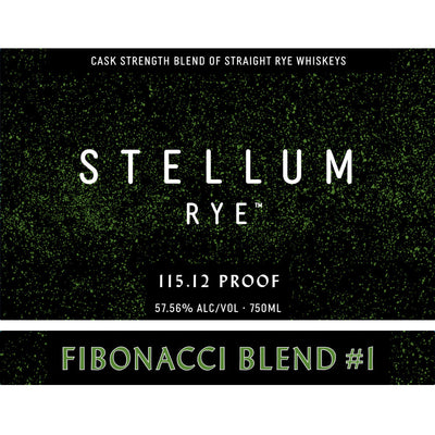 Stellum Black Rye Fibonacci Blend #1 - Goro's Liquor