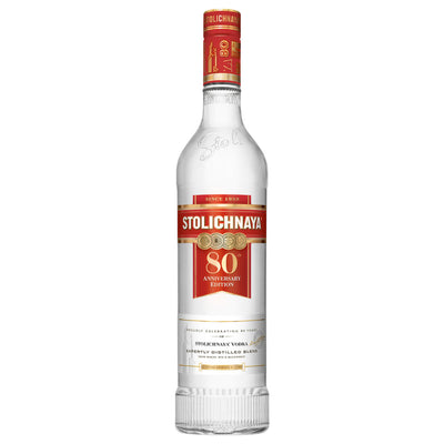 Stolichnaya 80th Anniversary Edition Vodka 1L - Goro's Liquor