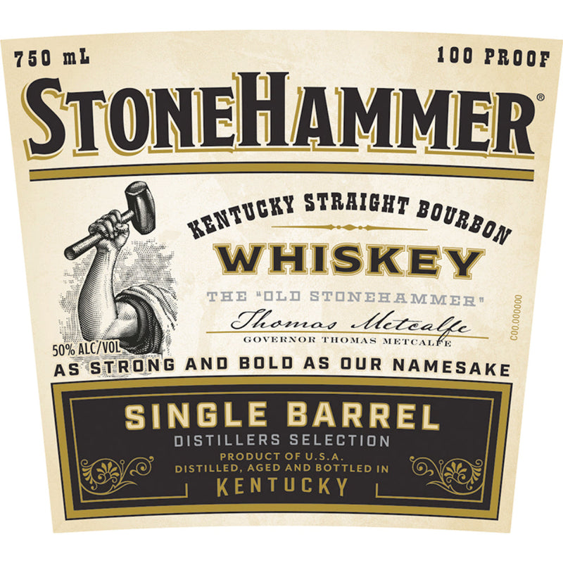 StoneHammer Single Barrel Kentucky Straight Bourbon - Goro&