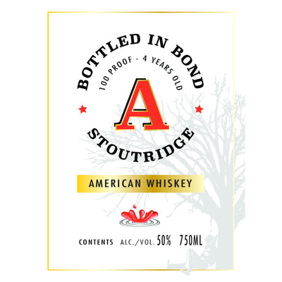 Stoutridge Bottled in Bond American Whiskey - Goro's Liquor