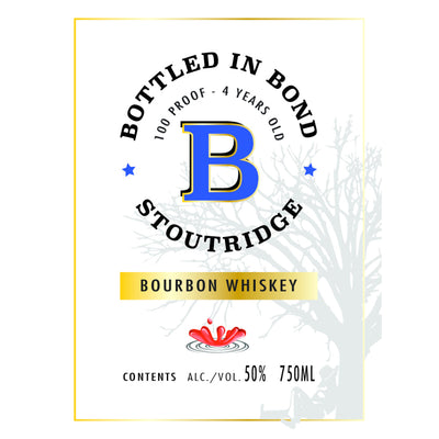 Stoutridge Bottled in Bond Bourbon Whiskey - Goro's Liquor