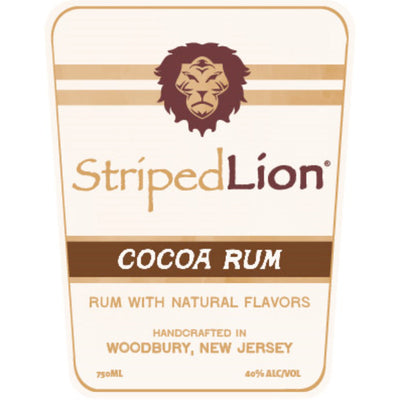 Striped Lion Cocoa Rum - Goro's Liquor