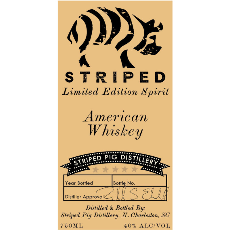 Striped Pig American Whiskey - Goro&