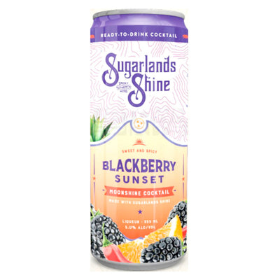 Sugarlands Blackberry Sunset Moonshine Cocktail 4pk - Goro's Liquor