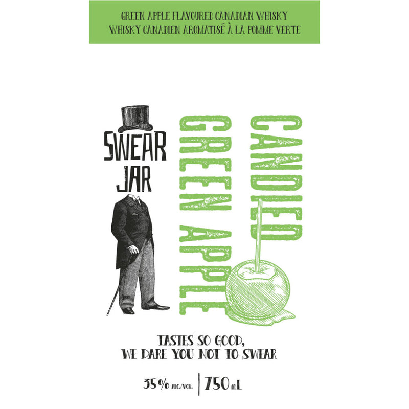 Swear Jar Candied Green Apple Whiskey - Goro&