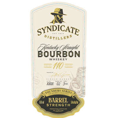 Syndicate Distillers Barrel Strength Kentucky Straight Bourbon - Goro's Liquor