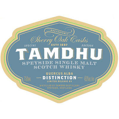 Tamdhu Quercus Alba Distinction III - Goro's Liquor