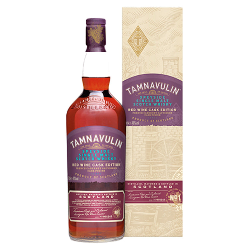 Tamnavulin Red Wine Cask Edition Single Malt Scotch - Goro&