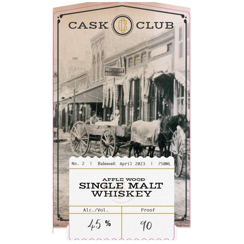 Tattersall Cask Club Applewood Single Malt Whiskey - Goro&