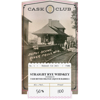 Tattersall Cask Club Straight Rye Finished in Bitter Orange Liqueur Barrels - Goro's Liquor