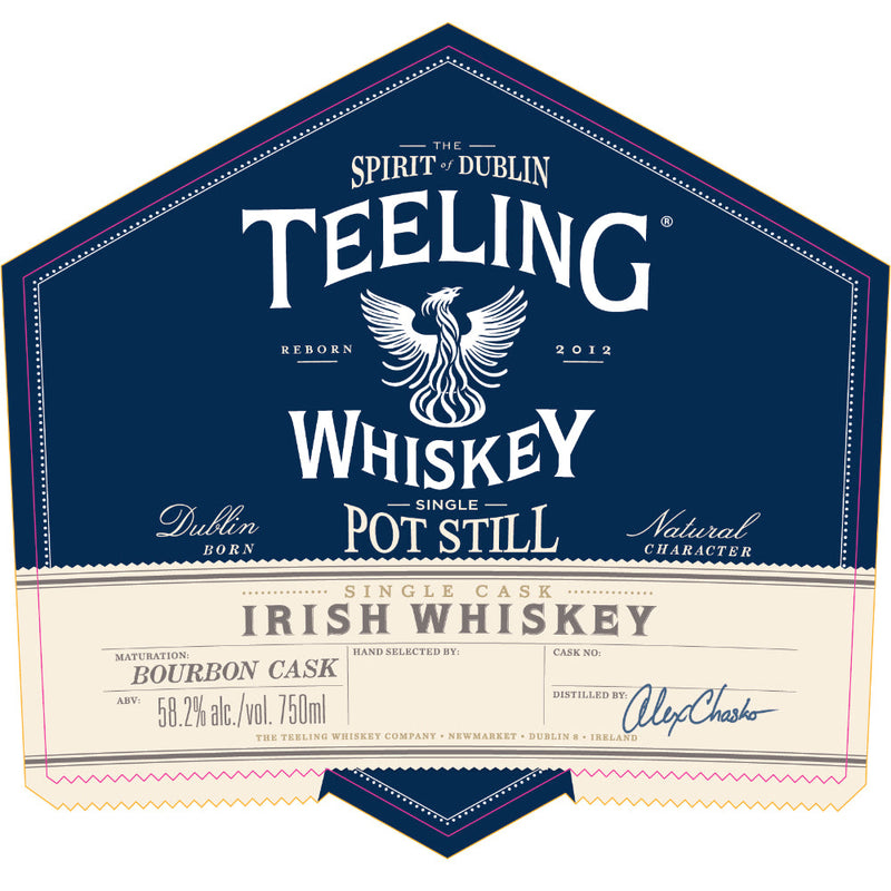 Teeling Pot Still Irish Whiskey Bourbon Cask - Goro&