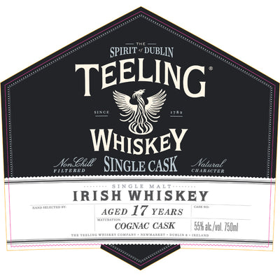 Teeling Single Cask Irish Whiskey 17 Year Old Cognac Cask - Goro's Liquor