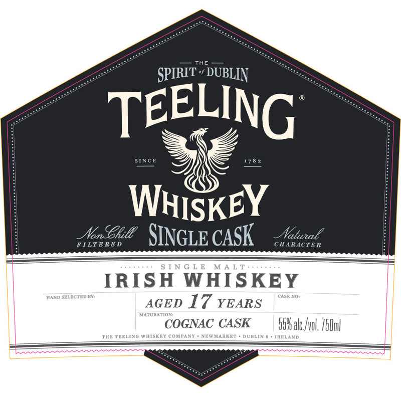 Teeling Single Cask Irish Whiskey 17 Year Old Cognac Cask - Goro&