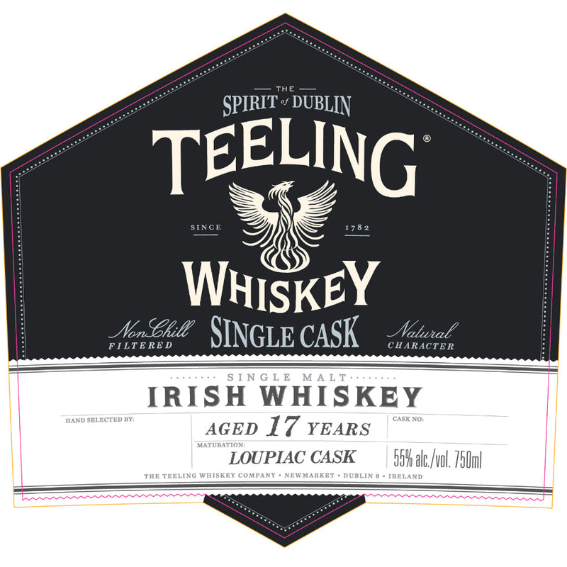 Teeling Single Cask Irish Whiskey 17 Year Old Loupiac Cask - Goro&