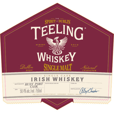 Teeling Single Malt Irish Whiskey Ruby Port Cask - Goro's Liquor