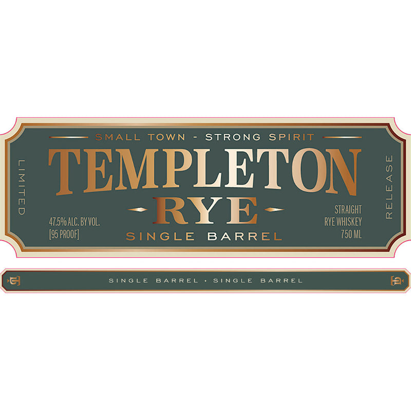 Templeton Single Barrel Rye - Goro&