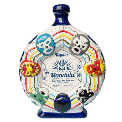 Tequila Mandala Extra Añejo Lucha Libre Edition 1L - Goro's Liquor