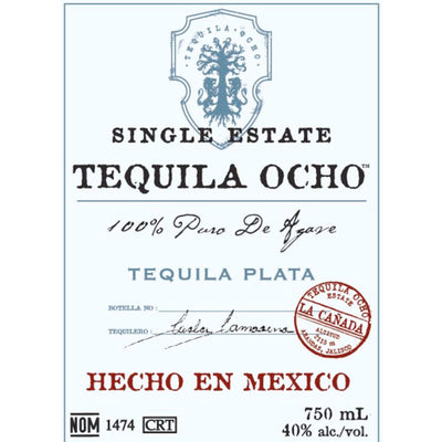 Tequila Ocho Single Estate La Canada - Goro's Liquor