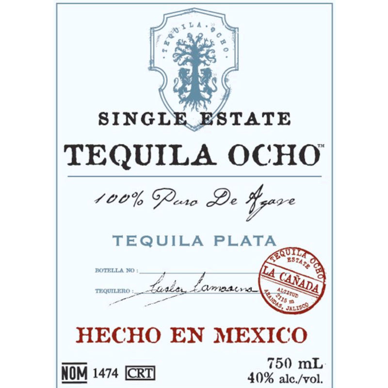 Tequila Ocho Single Estate La Canada - Goro&