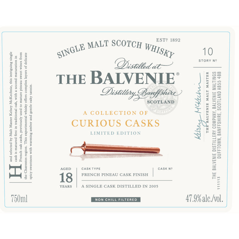 The Balvenie A Collection of Curious Casks 18 Year Old - Goro&