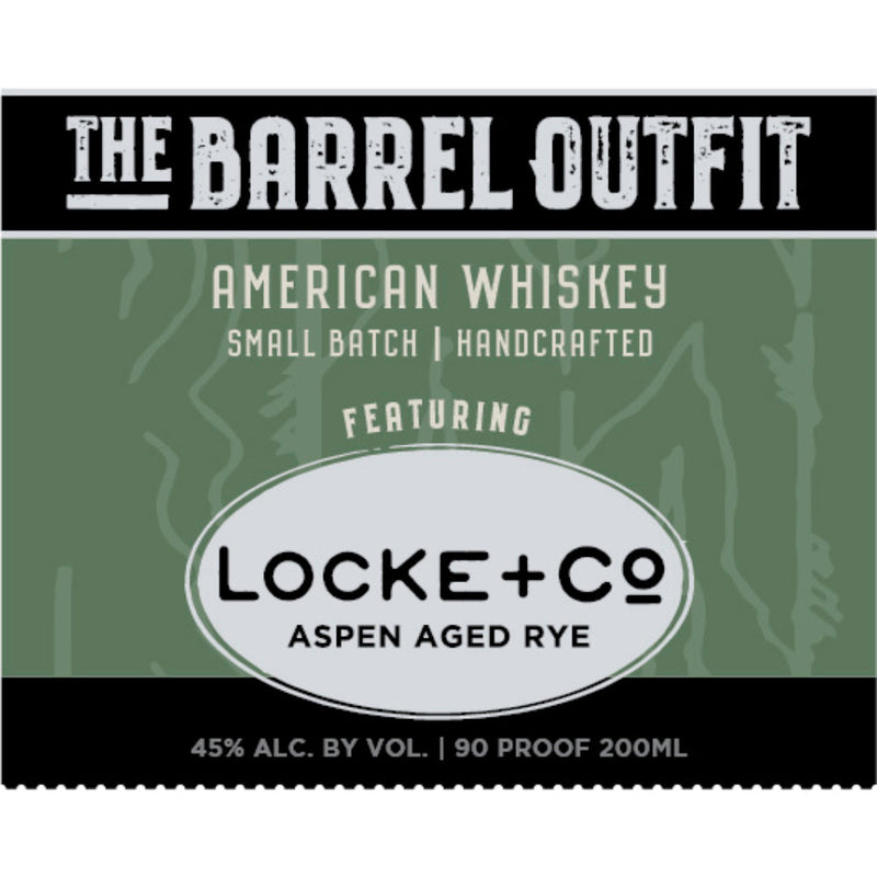 The Barrel Outfit American Whiskey: Locke & Co. Aspen Rye - Goro&