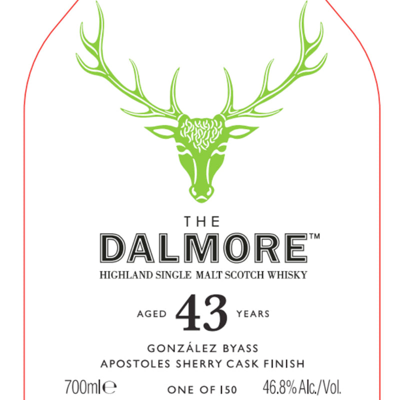 The Dalmore 43 Year Old González Byass Apostoles Sherry Cask Finish - Goro&