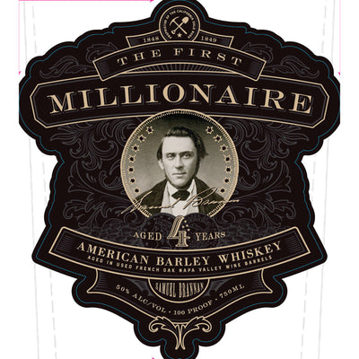 The First Millionaire 4 Year Old American Barley Whiskey - Goro's Liquor