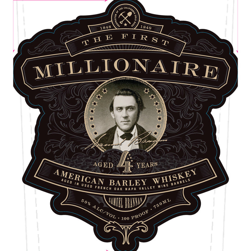 The First Millionaire 4 Year Old American Barley Whiskey - Goro&