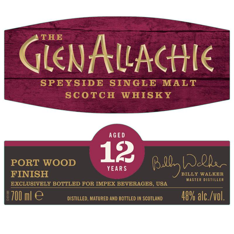 The GlenAllachie Portwood Finish 12 Year Old - Goro&