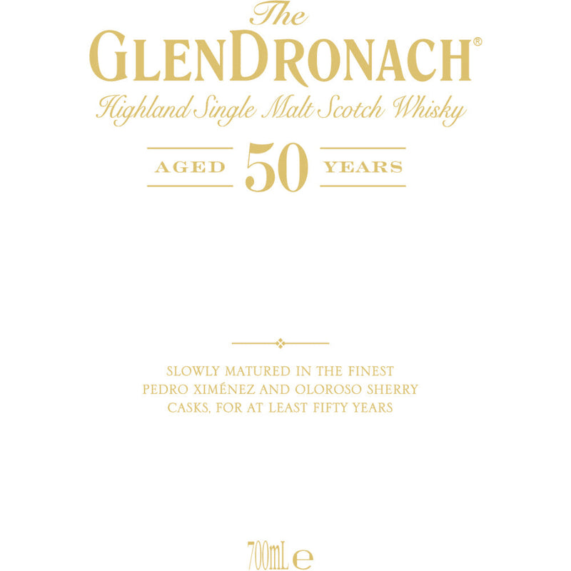 The Glendronach 50 Years Old - Goro&