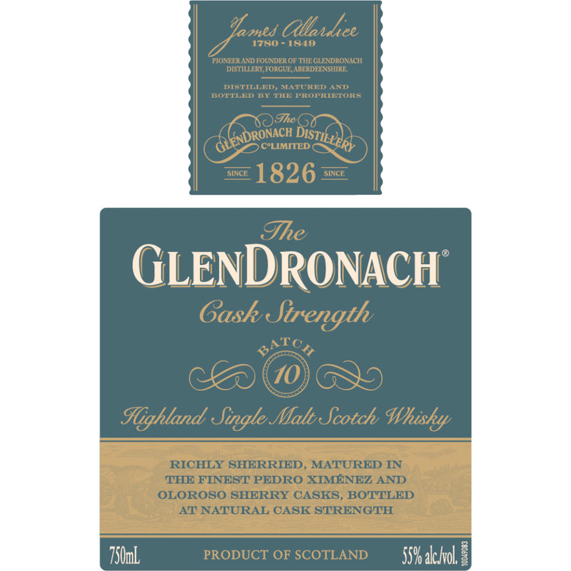 The Glendronach Cask Strength Batch 10 - Goro&