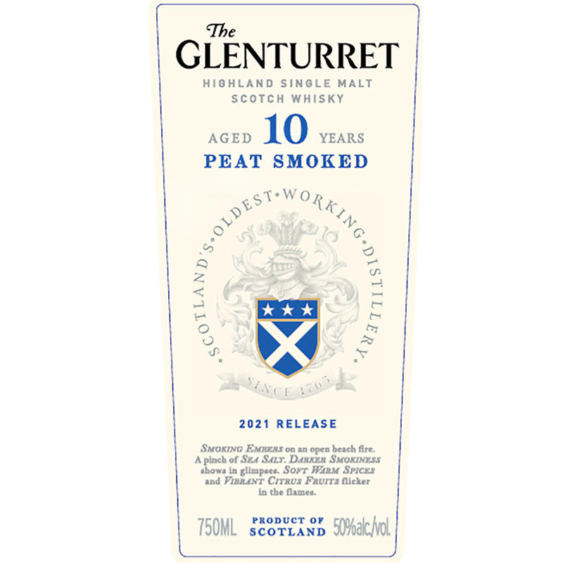 The Glenturret 10 Year Old Peat Smoked 2021 Release - Goro&